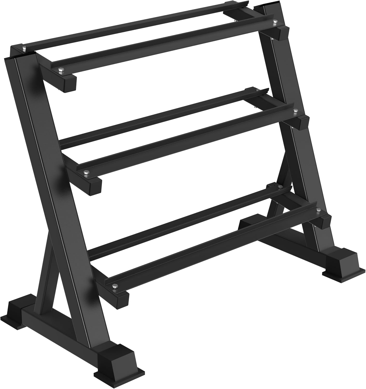 Home Gym Weight - Suporte para Halteres de Três Níveis