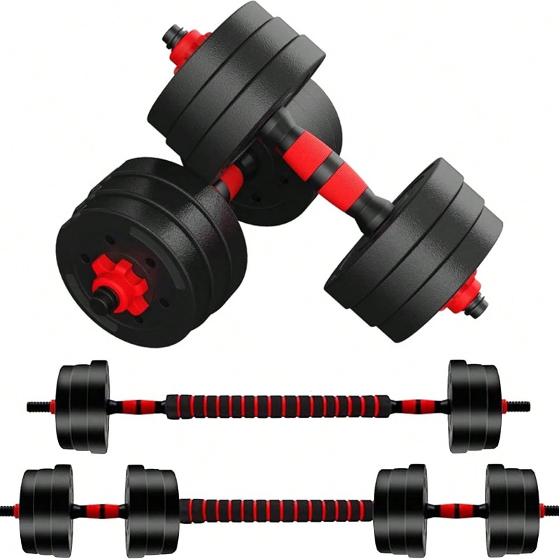 Home Gym Used - Conjunto de halteres ajustáveis, halteres de