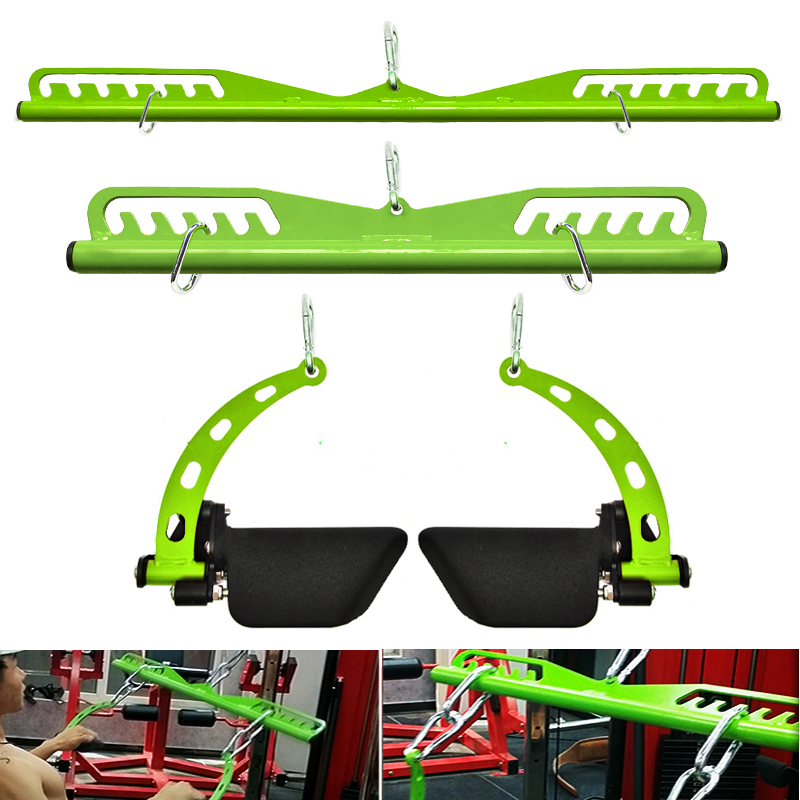Home Gym Equipment Amazon - Lat Pull Down Grips Handle ,T-bar,V-bar,