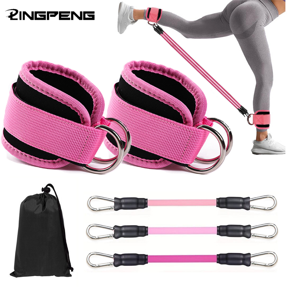 Home Gym Kit For Men - Correias de tornozelo faixas de resistência