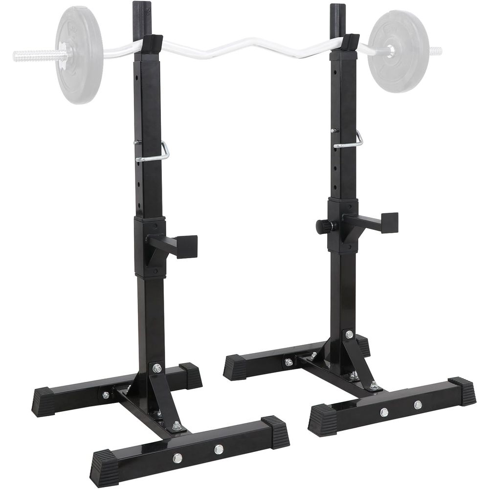 Home Gym Weight - Suporte para Agachamento com Banco Ajustável,