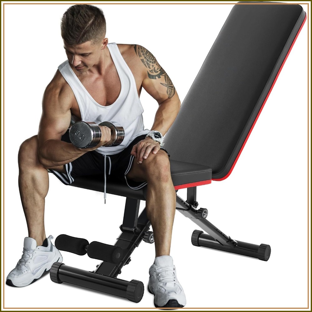 Home Gym Weight - Banco de musculação ajustável para treino