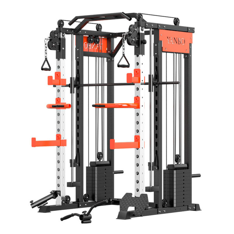 Home Gym Smith - Máquina Multifuncional Smith: Rack de Agachamento