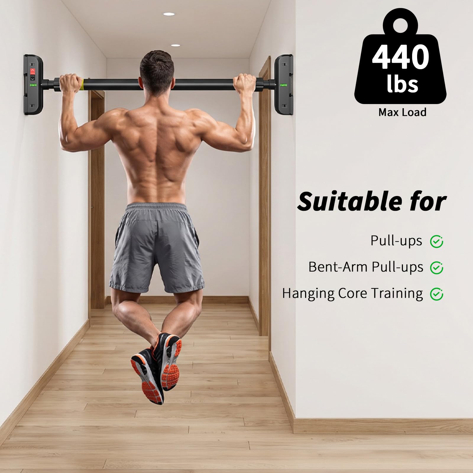 Suspension Trainer Door - Barra de Exercícios para Porta, Barra