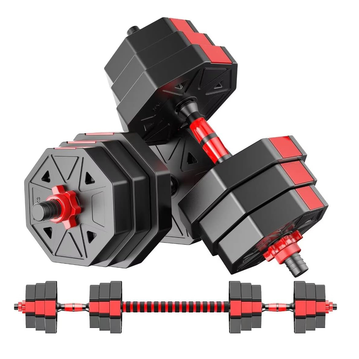 Home Gym Kit For Men - Conjunto de fitness com haltere ajustável