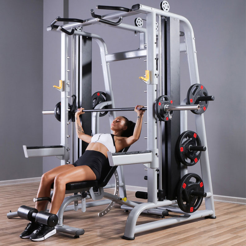 Home Gym Smith - Máquina Smith de Crossover de Cabos