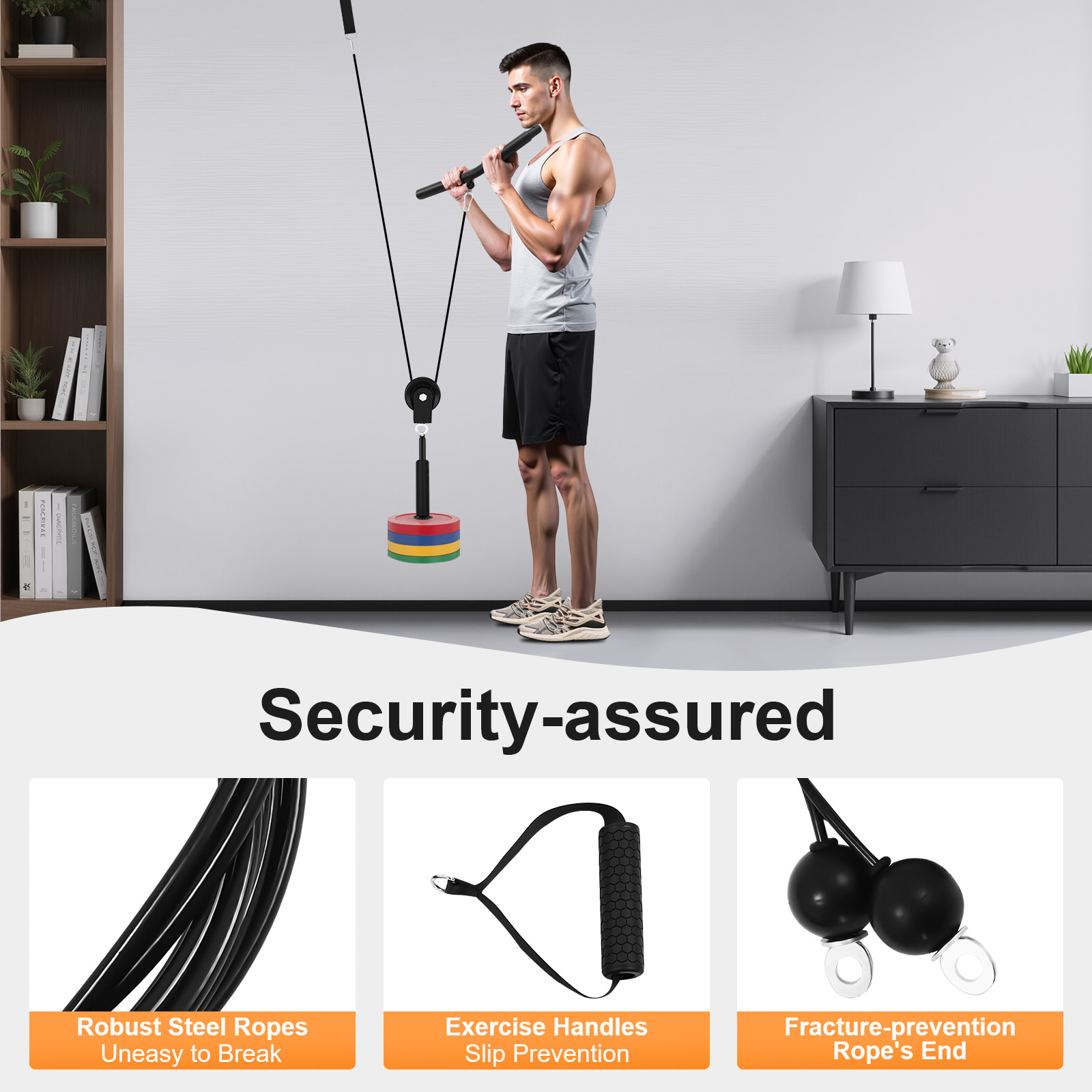 Cable Pulley System - Sistema de Fitness com Cabo de
