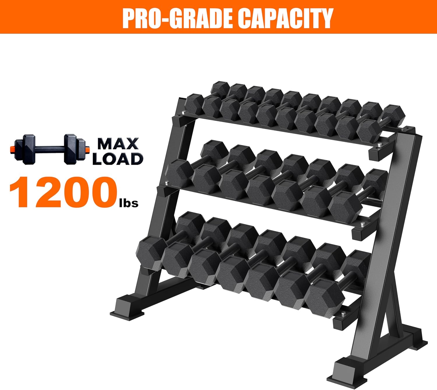 Suporte para Halteres de Três  - Home Gym Weight avaliação e preço