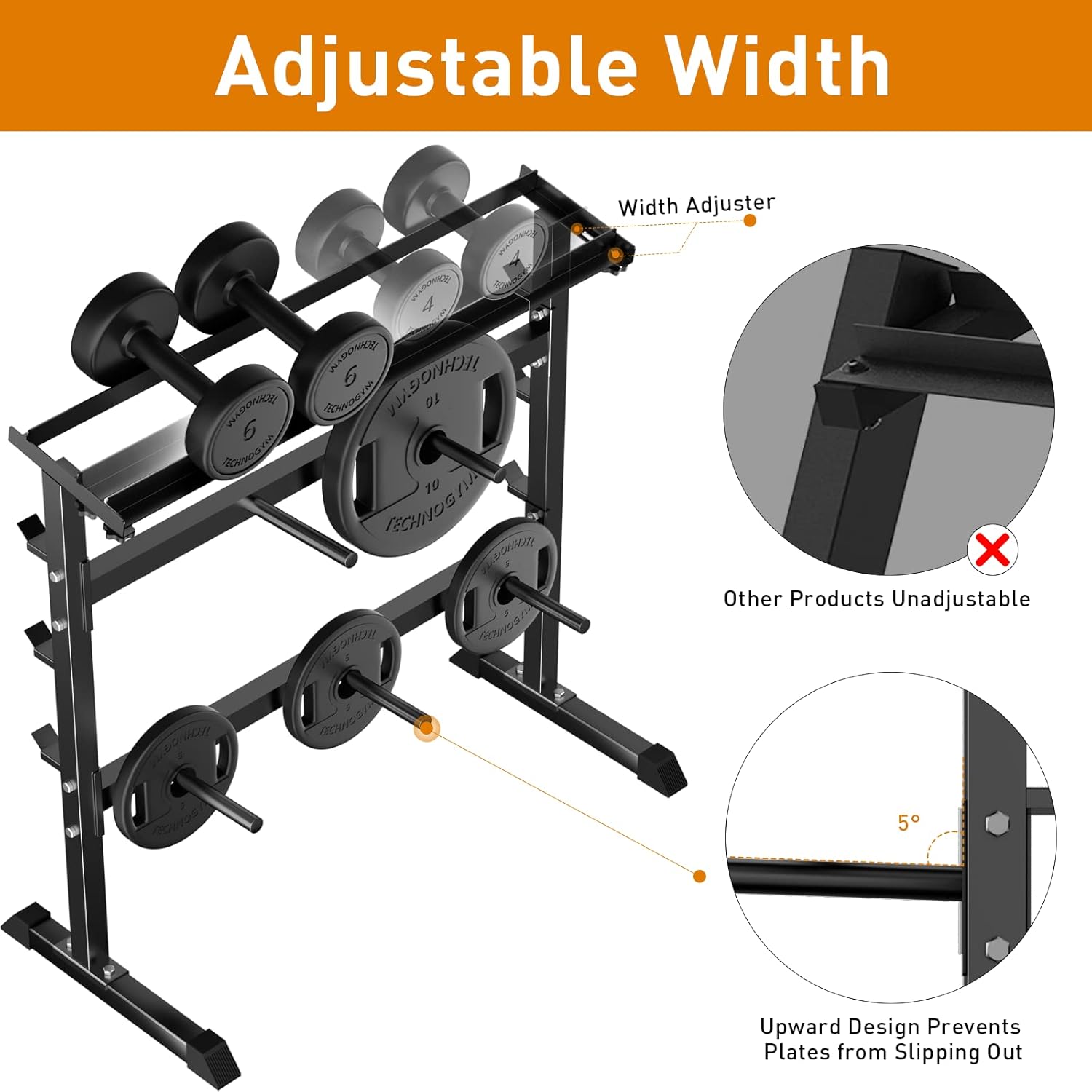 Suporte para Armazenamento de  - Home Gym Weight avaliação e preço