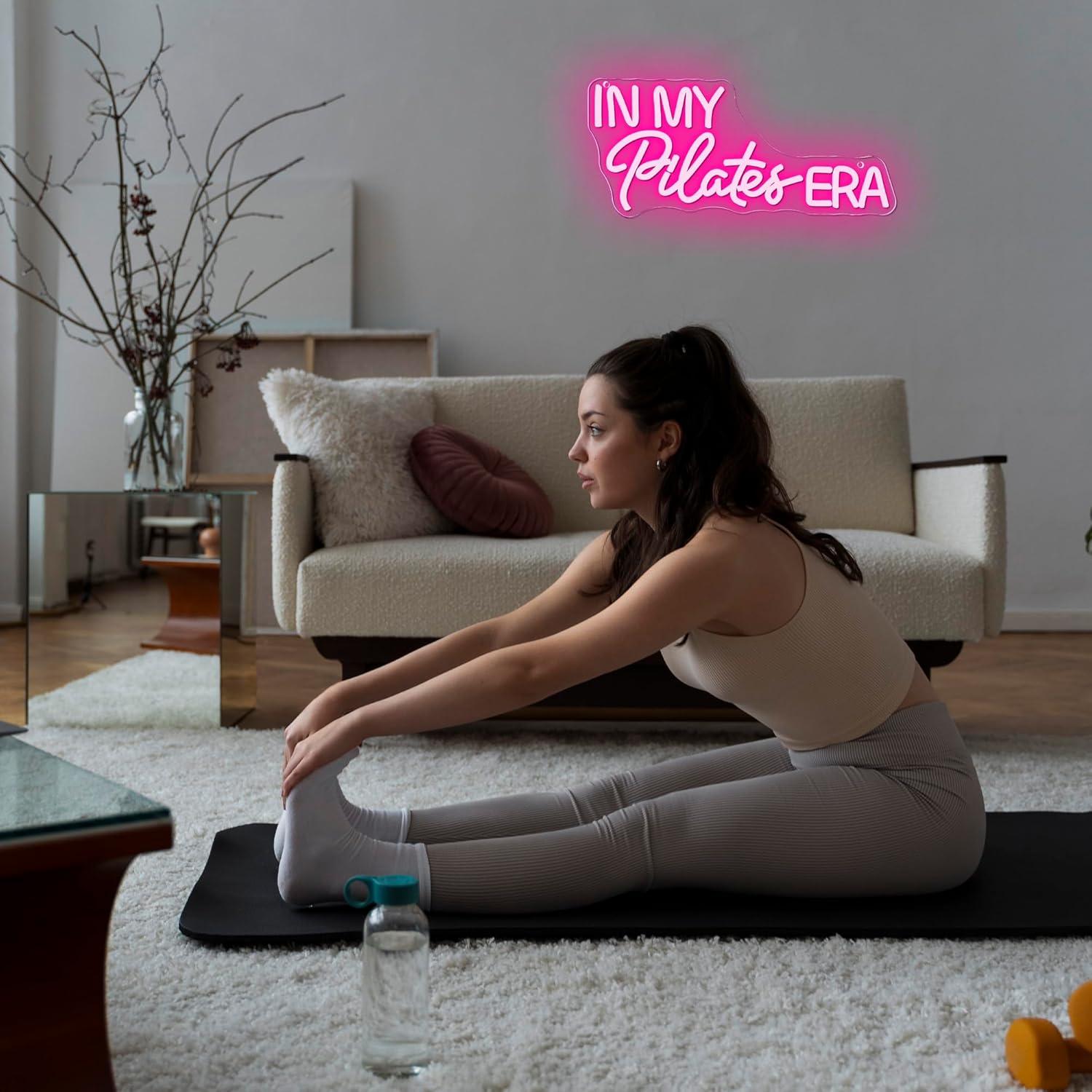 Letreiro Neon 'In My Pilates E - Home Gym Neon Sign avaliação e preço