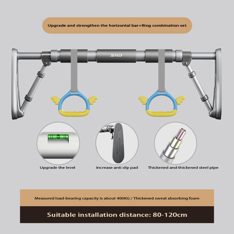 Anti-skid barra horizontal par - Suspension Trainer Door avaliação e preço
