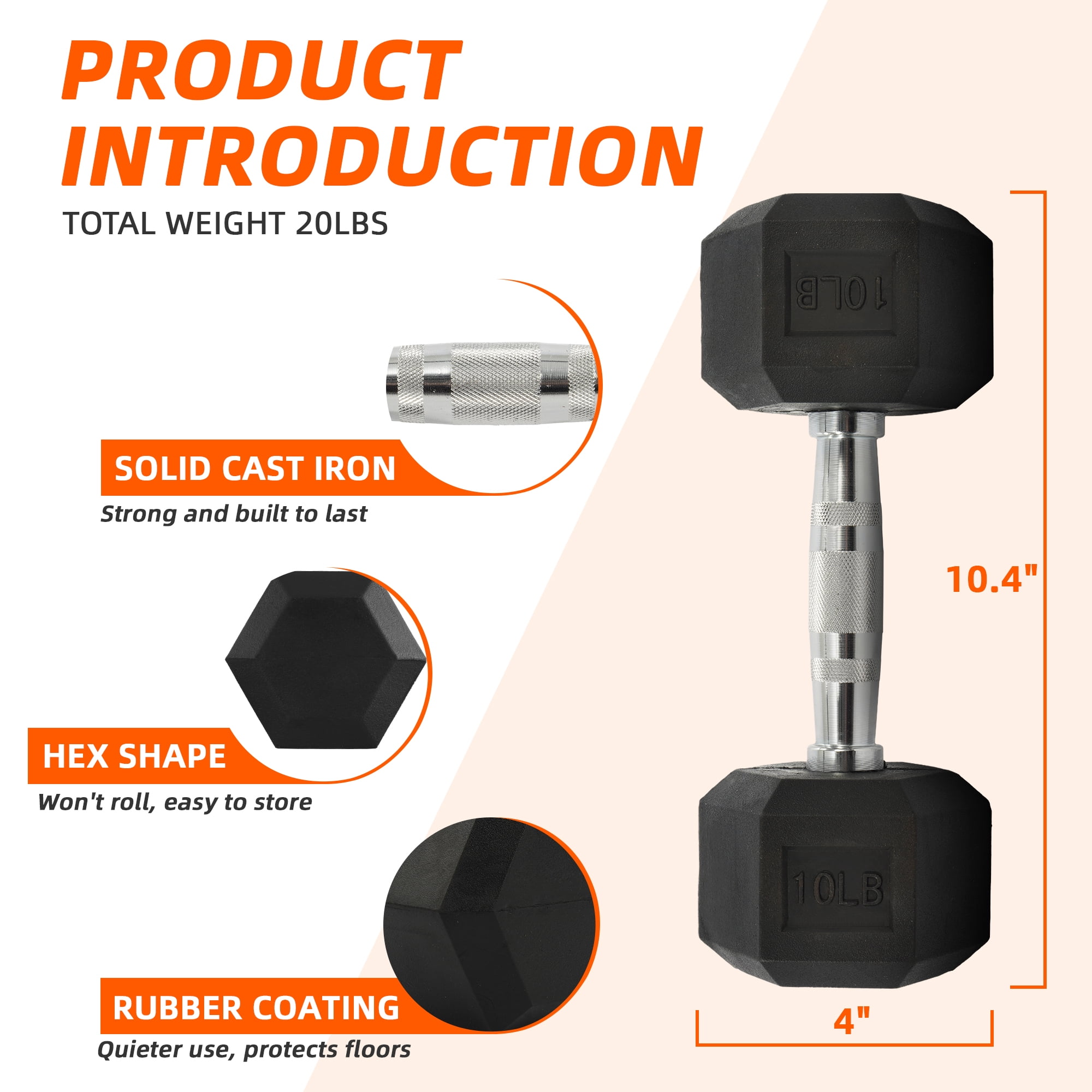 Halteres Hexagonais Revestidos - Home Gym Equipment Amazon avaliação e preço