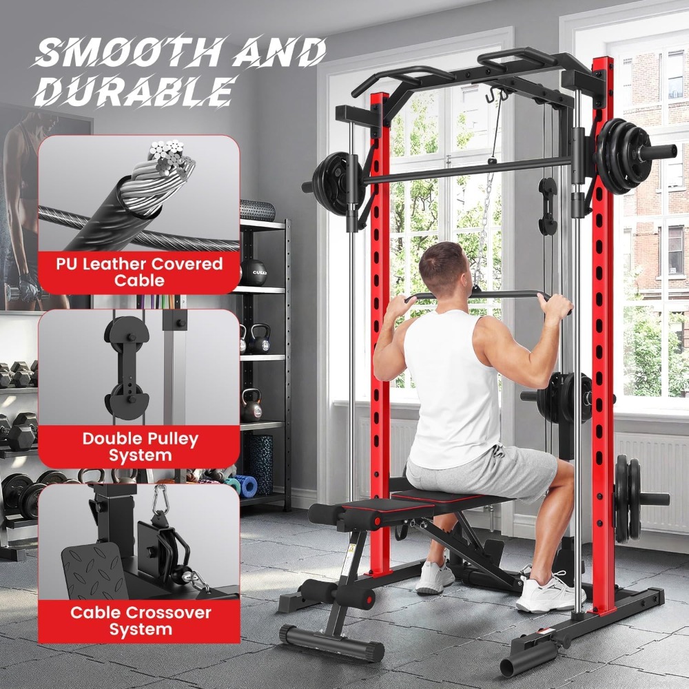 Máquina Smith Multifuncional c - Home Gym Smith avaliação e preço