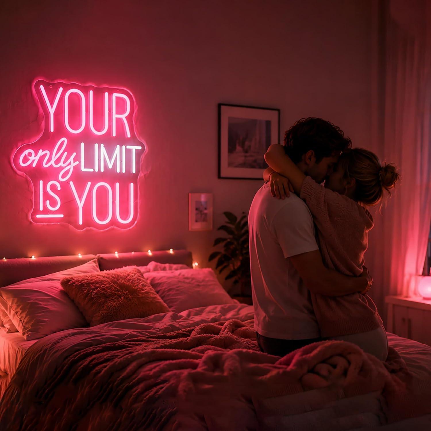Letreiro Neon 'Sua Única Limit - Home Gym Neon Sign avaliação e preço