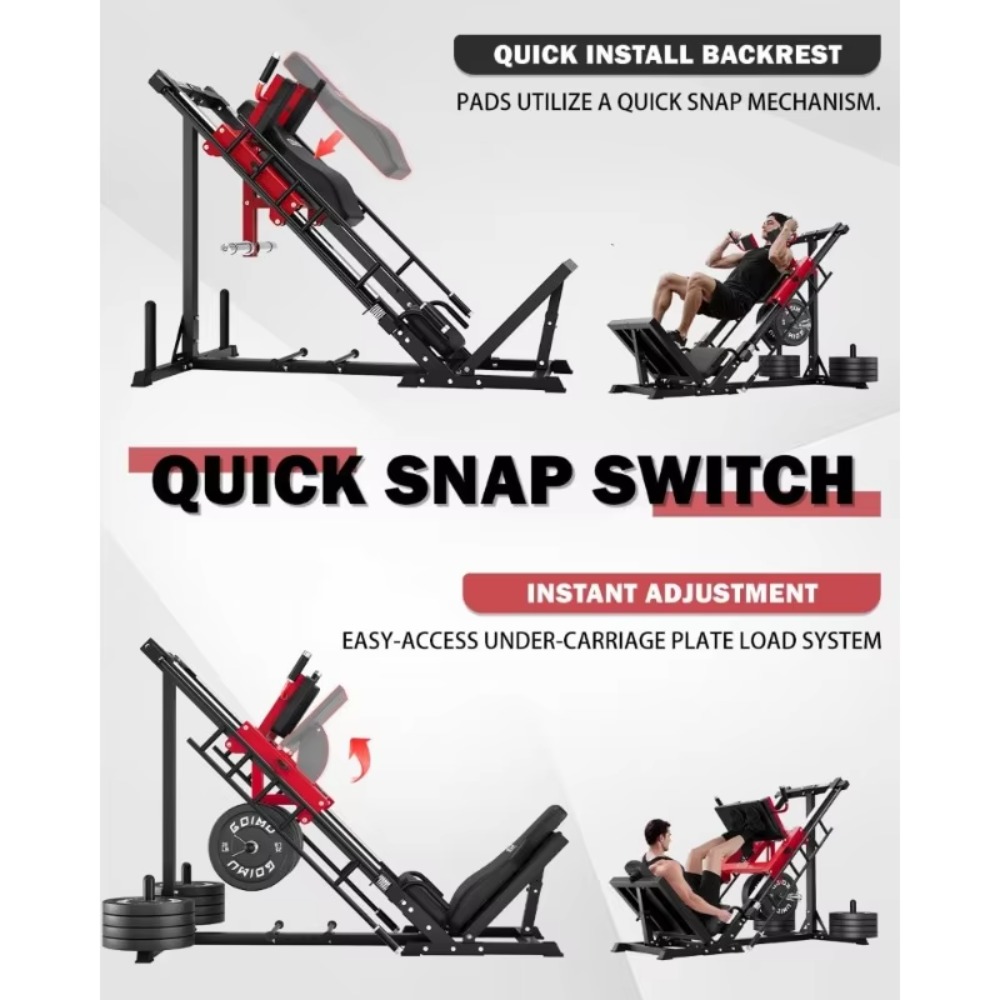Máquina 3 em 1 para Leg Press  - Home Gym Quad avaliação e preço