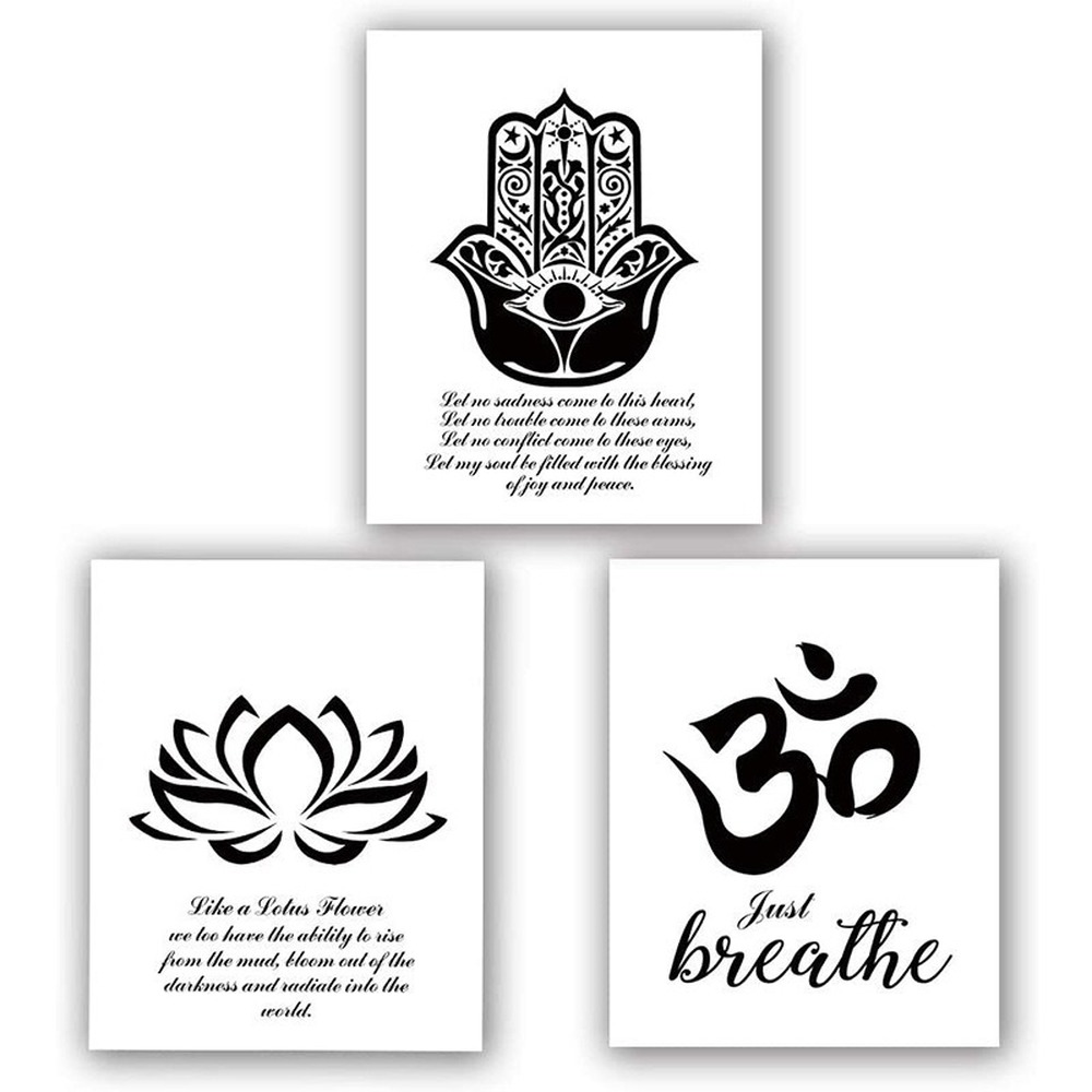 Yoga arte pintura em tela cart - Home Gym York avaliação e preço