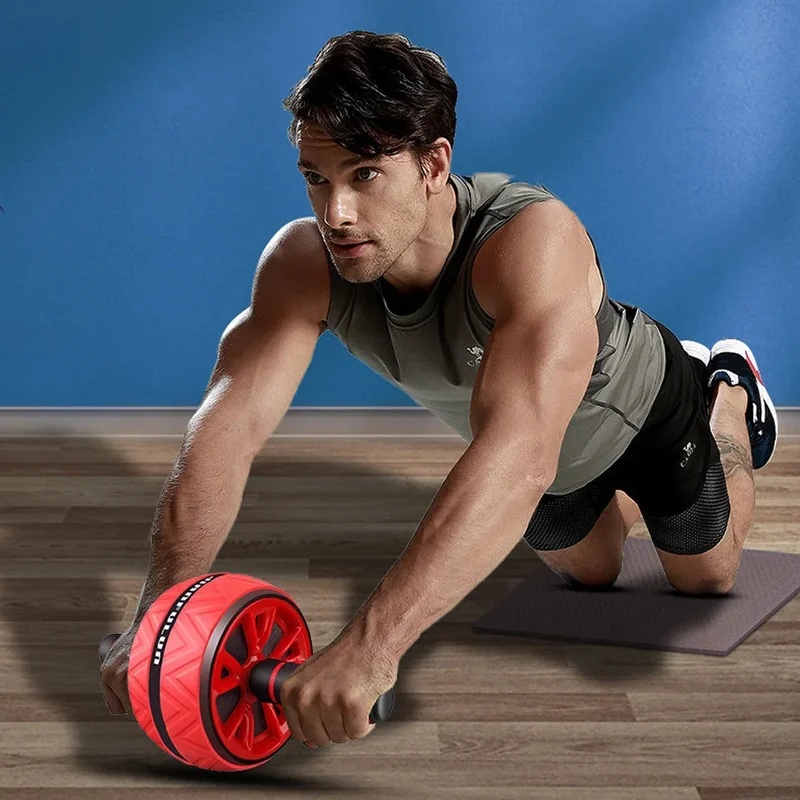 Roda Abdominal Antiderrapante, - Home Gym Kit For Men avaliação e preço