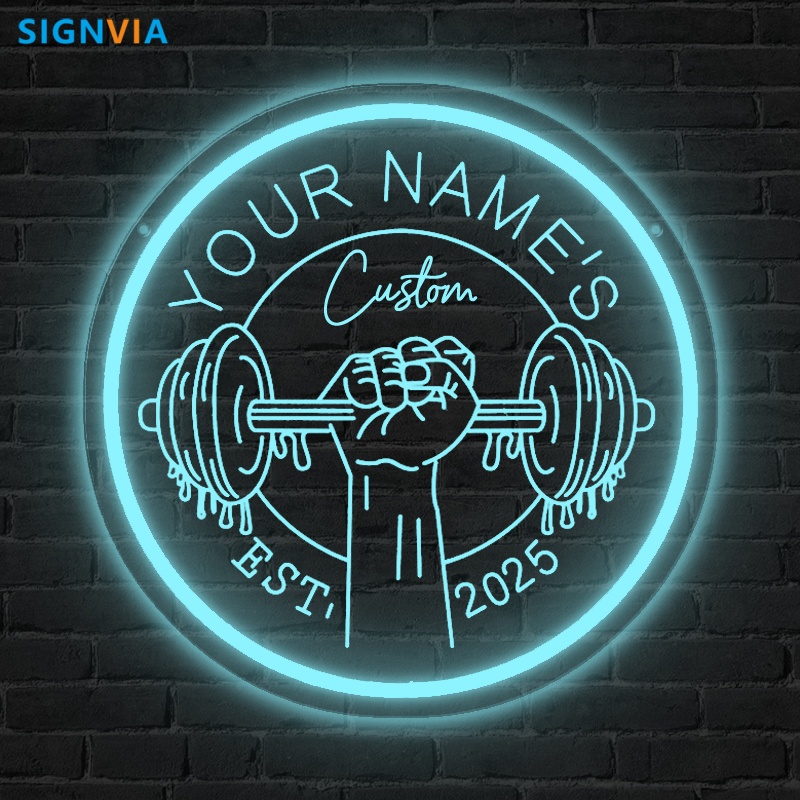 Personalizado led ginásio sina - Home Gym Neon Sign avaliação e preço
