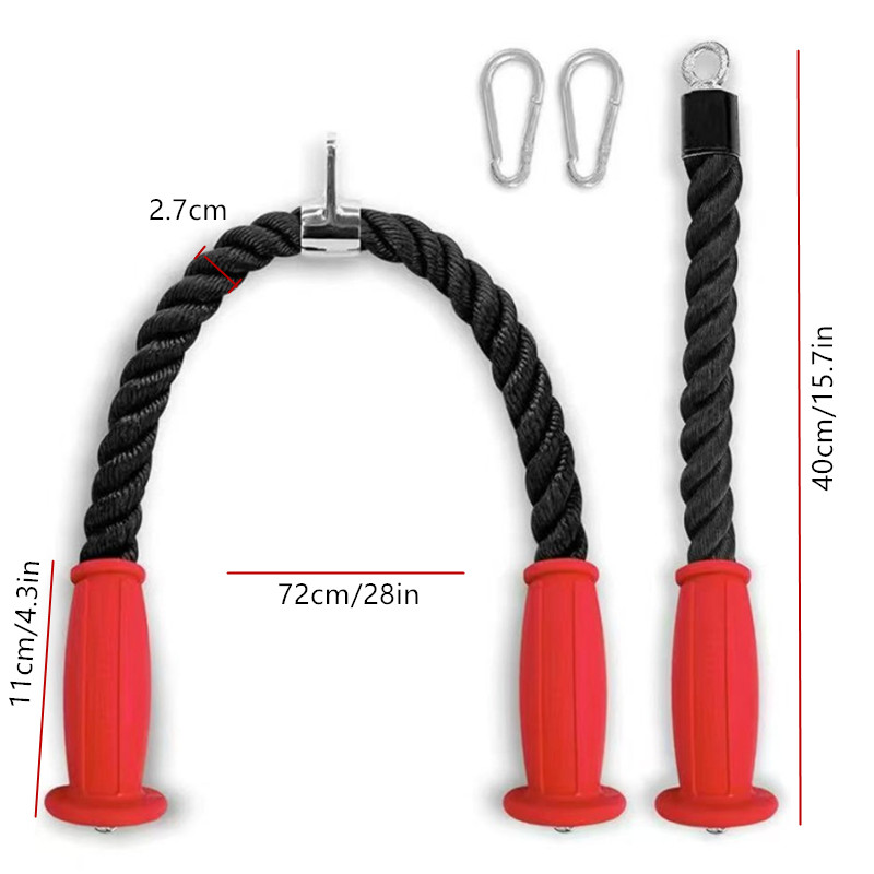 Cordas ergonômicas para trícep - Home Gym Rig avaliação e preço