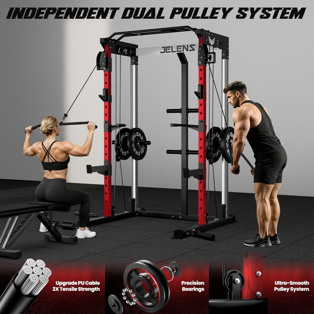 Rack de Força Multifuncional 2 - Cable Pulley System avaliação e preço