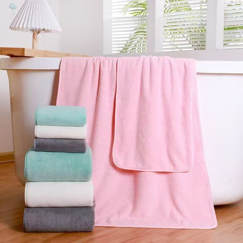 Coral Fleece Espessado Toalha  - Home Gym Equipment Amazon avaliação e preço