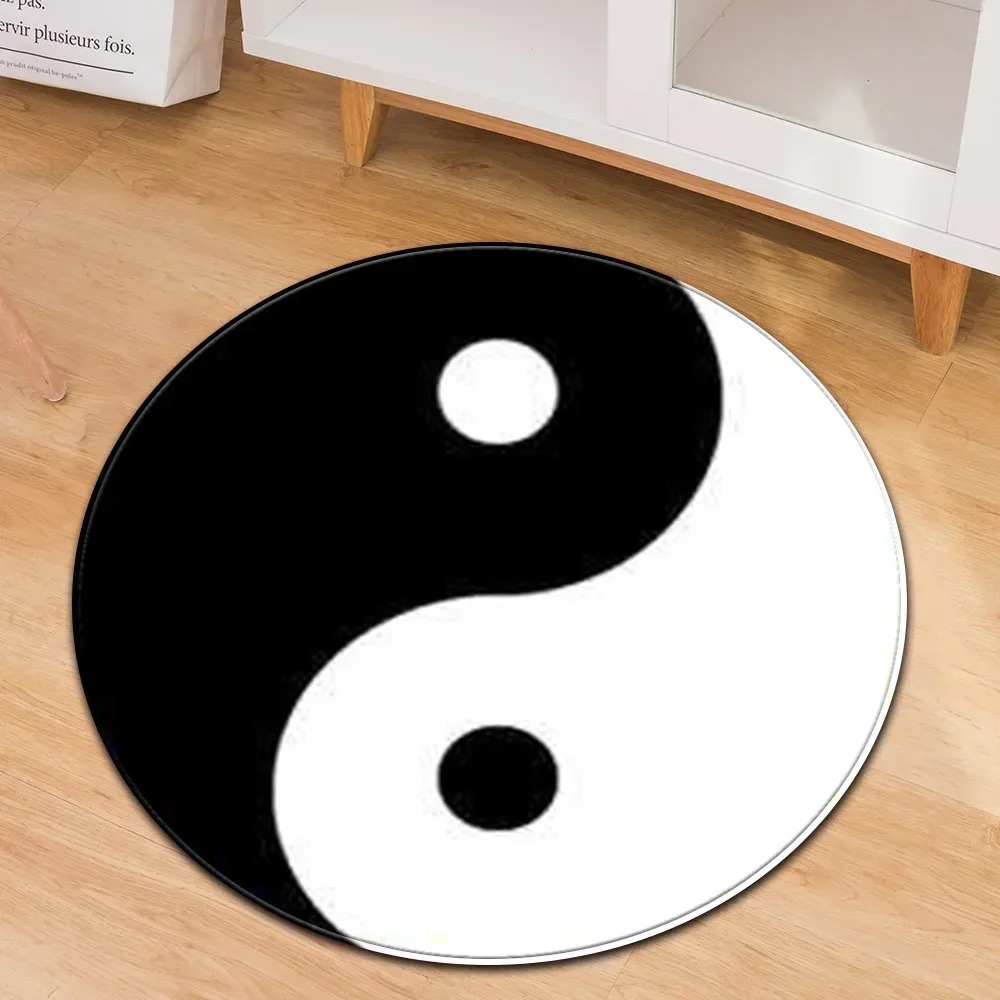 Yin yang taiji tapete redondo  - Home Gym Equipment Amazon avaliação e preço