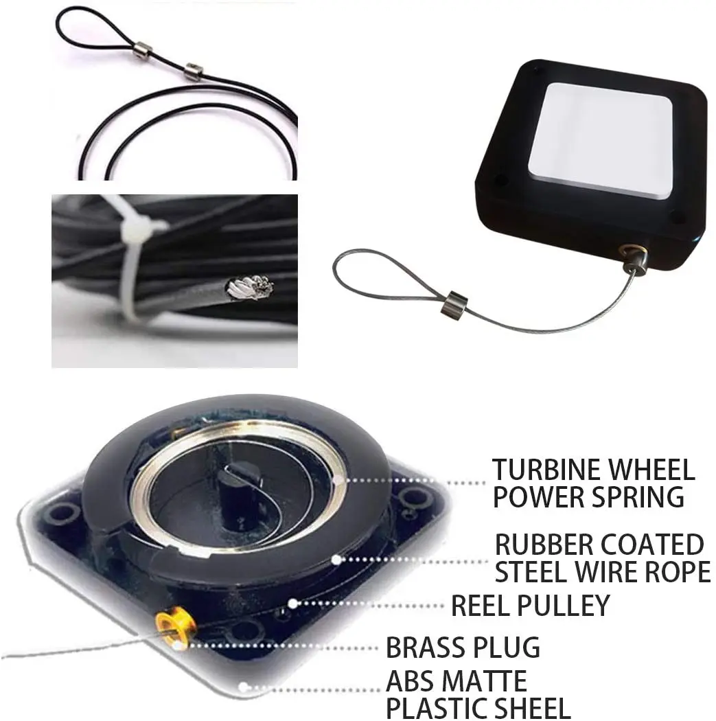 Fechadura automática de porta, - Cable Pulley System avaliação e preço