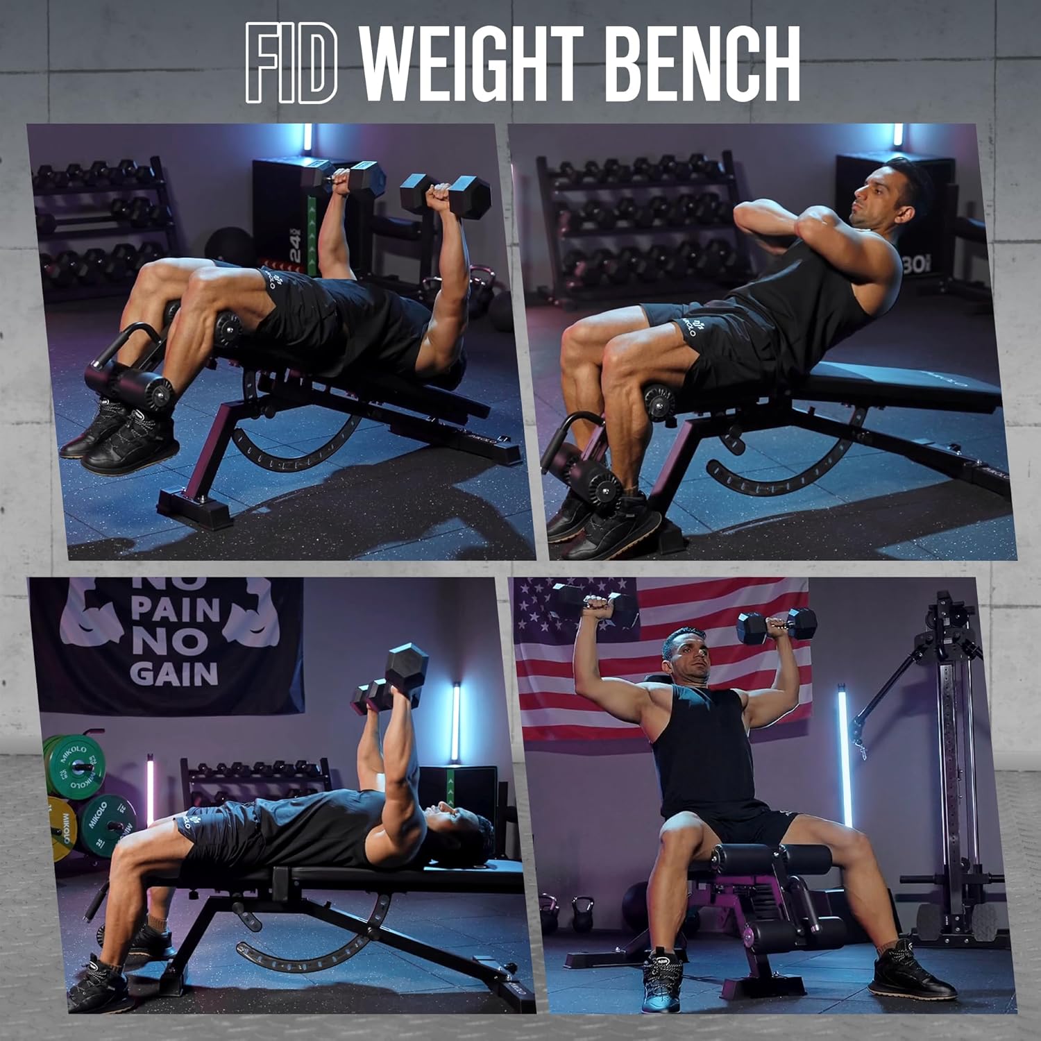 Banco de Musculação para Acade - Home Gym Weight avaliação e preço