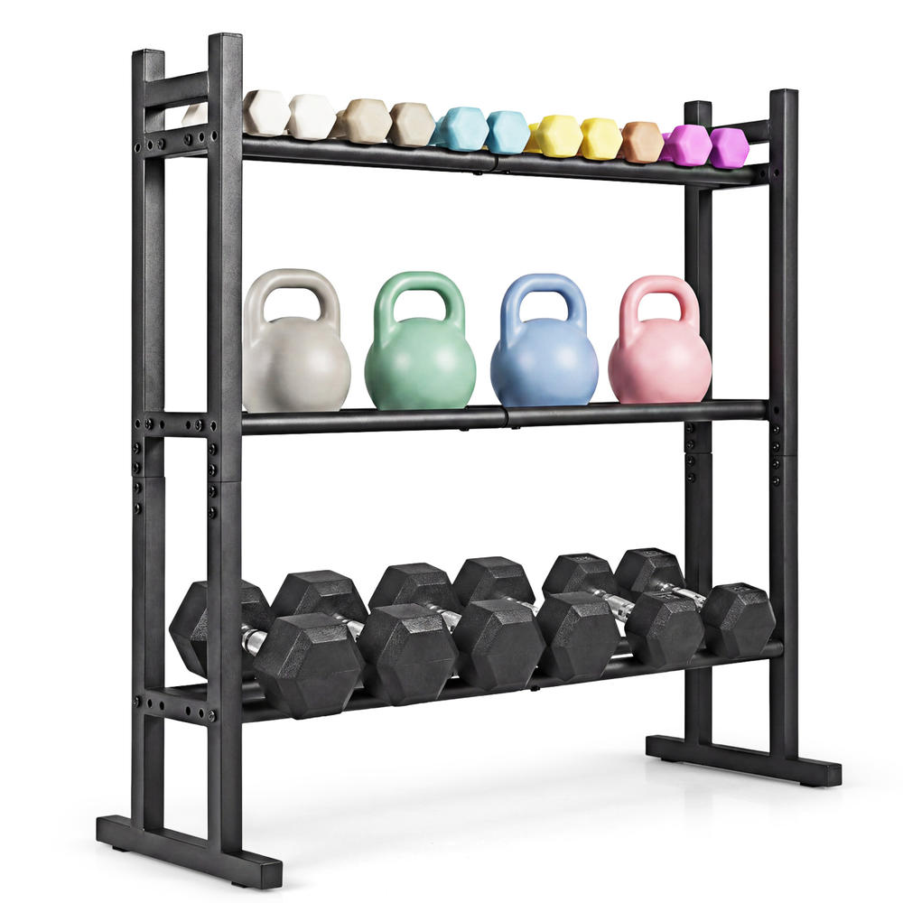 Suporte para Halteres de 3 Nív - Home Gym Weight avaliação e preço
