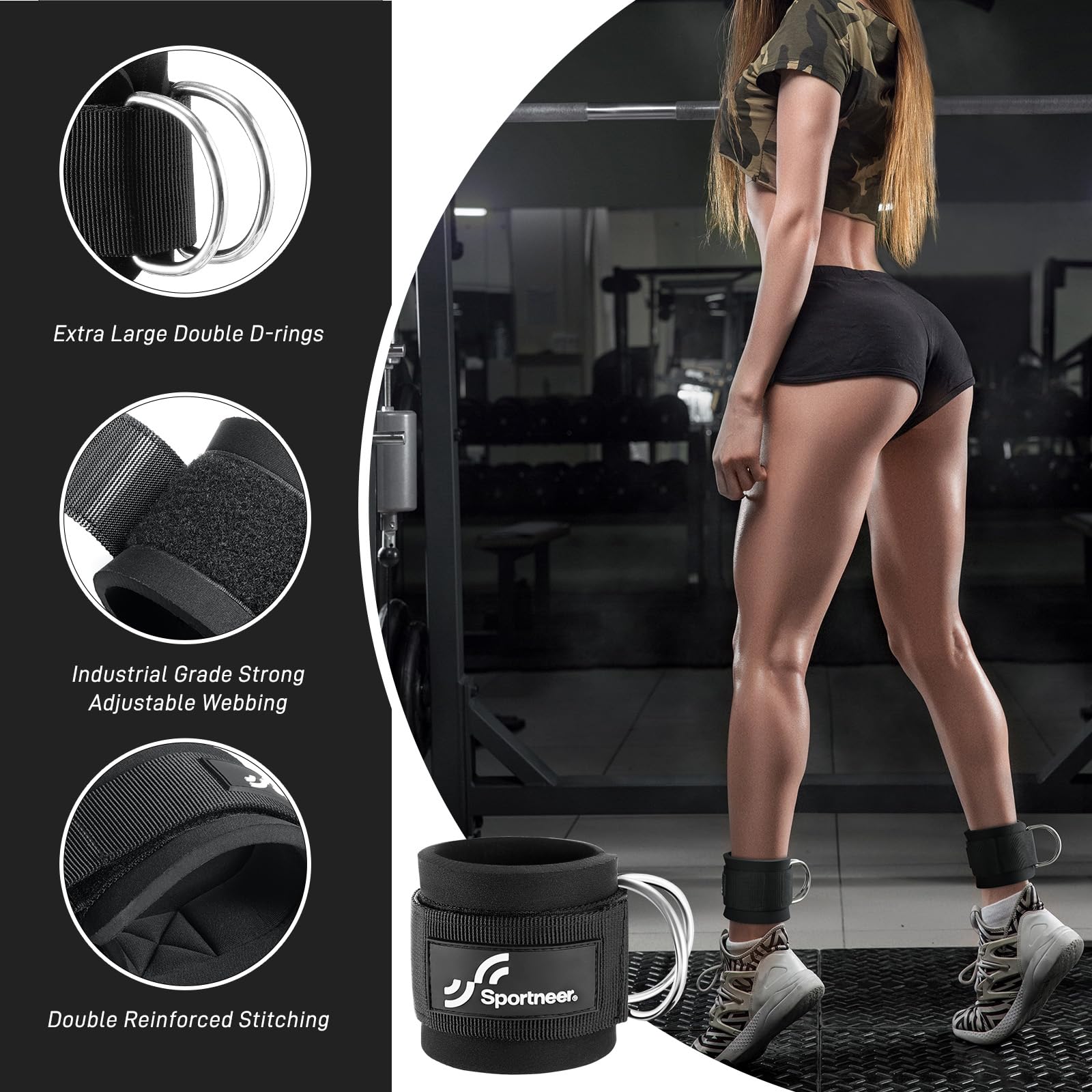 Sportneer tiras de tornozelo a - Home Gym Rig avaliação e preço