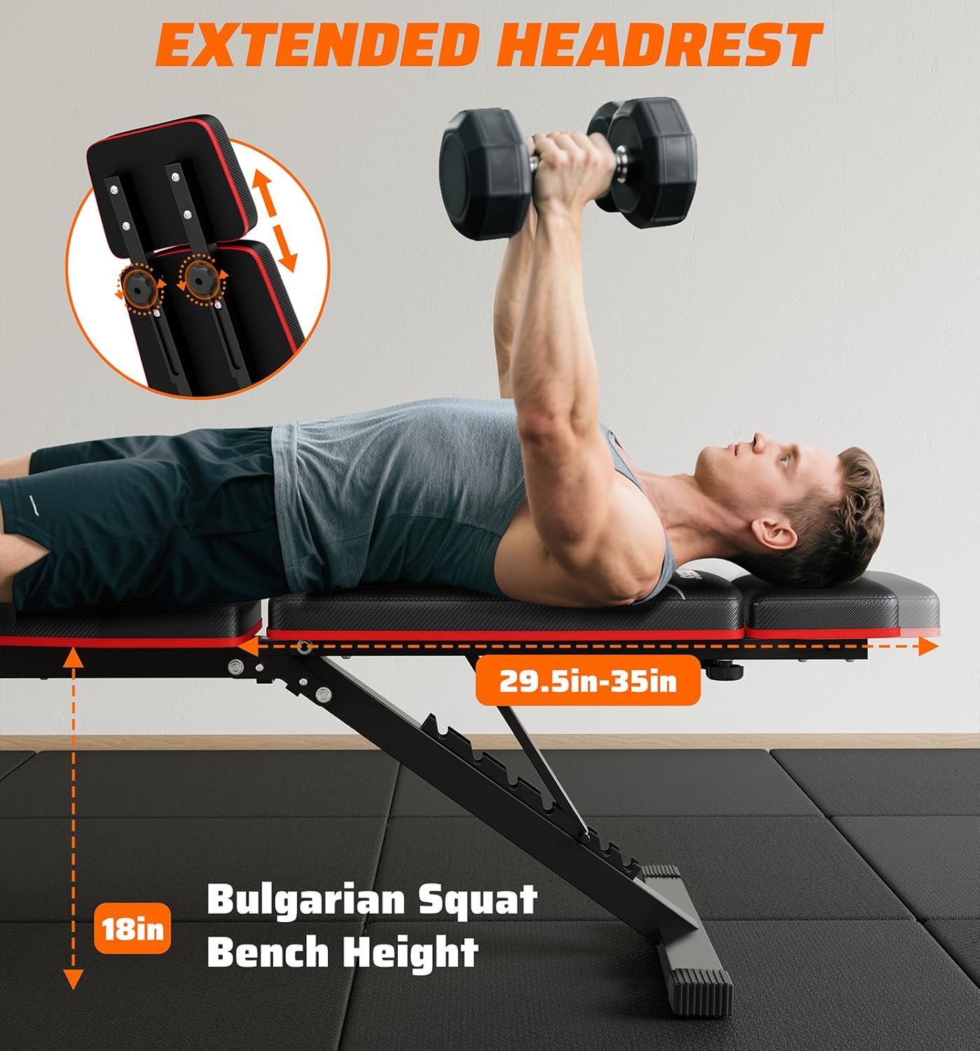 Banco de Peso Dobrável para Ac - Home Gym Weight avaliação e preço
