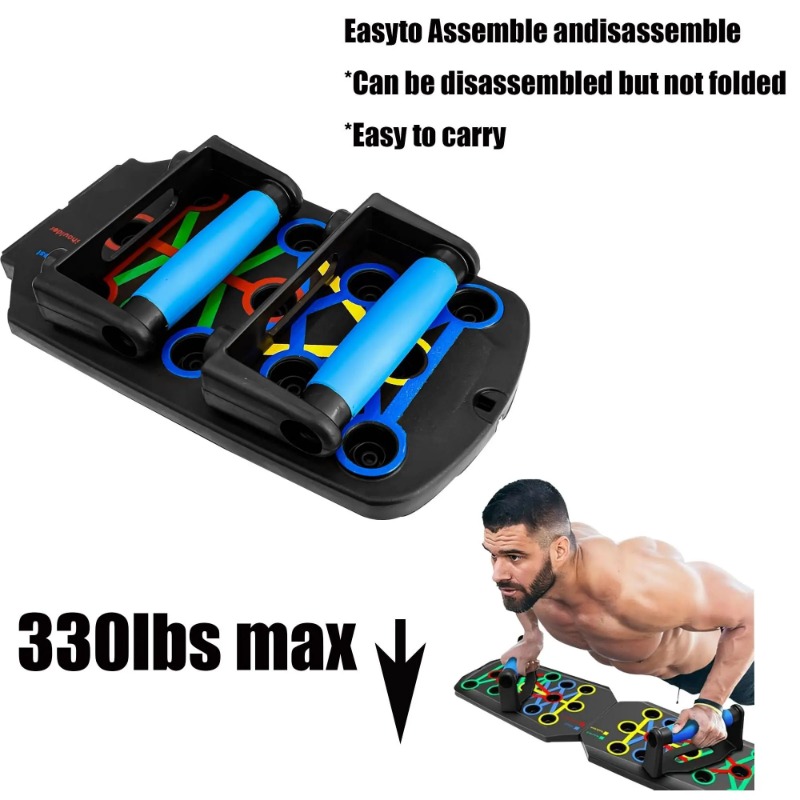 Plataforma Dobrável para Flexõ - Home Gym Kit For Men avaliação e preço